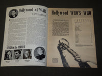 1942 HOLLYWOOD WHO'S WHO MOVIE MAGAZINE - SHIRLEY TEMPLE COVER - M 278