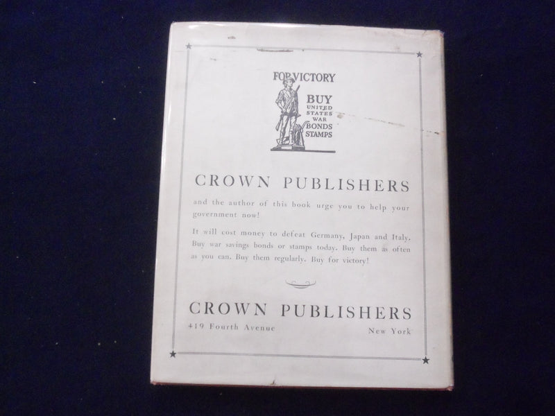 1942 EAKINS HARDCOVER BOOK BY ROLAND MCKINNEY - KD 8726