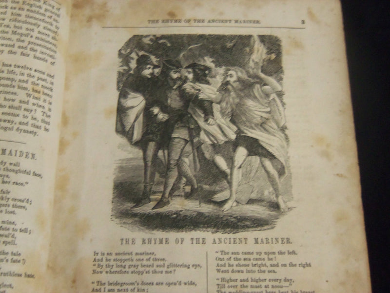 1853-1858 THE NATIONAL MAGAZINE BOUND VOLUME LOT OF 5 - NICE ILLUS. - KD 2011
