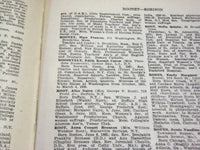 1914 WOMAN'S WHO'S WHO OF AMERICA BOOK EDITED BY JOHN WILLIAM LEONARD - KD 4752