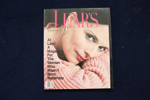 1988 MARCH/APRIL LEAR'S MAGAZINE - MARY WEIR COVER - E 19349