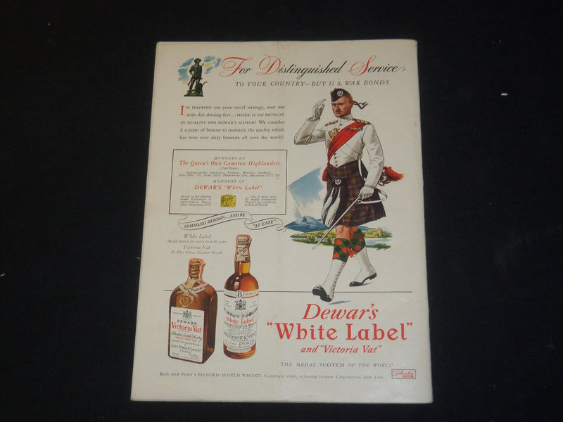 1944 JULY 29 THE NEW YORKER MAGAZINE - ILLUSTRATED COVER - NY 98