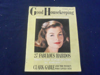 1961 OCTOBER GOOD HOUSEKEEPING MAGAZINE - NICE COVER, ARTICLES & ADS - F 252N
