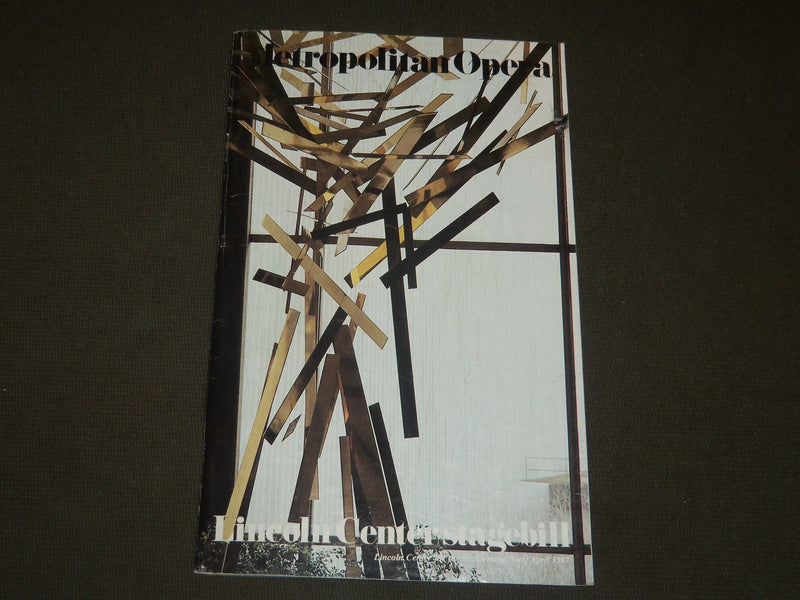 1987 APRIL 17 PARSIFAL AUTOGRAPHED PROGRAM - SIMON ESTES - J 5264