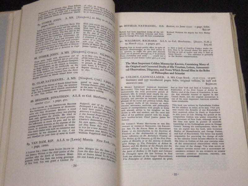 1949-1950 THE HISTORY OF AMERICA IN DOCUMENTS - ROSENBACK PARTS 1 & 2 - KD 2099Q