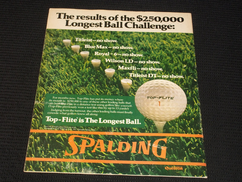 1975 SEPTEMBER 19 GOLF WORLD MAGAZINE - JACK NICKLAUS FRONT COVER - E 6744