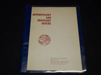 1963 ANTHROPOLOGY AND SOCIOLOGY PAPERS BY LESLIE DAVIS - J 7380