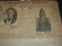 1907 JULY 27 THE BOSTON HERALD NEWSPAPER - MRS. EDDY ILL - BH 259
