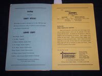 1953 AUGUST 17-18 LARIMER COUNTY RODEO PROGRAM - COLORADO - J 8595
