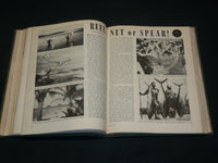 1953 JANUARY-DECEMBER TRAVEL MAGAZINE BOUND VOLUME - GREAT COVERS - KD 5997