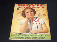 1940 MAY MOVIE MIRROR MAGAZINE - SHIRLEY TEMPLE FRONT COVER - E 15350