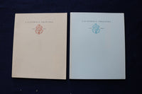 1984-1987 CALIFORNIA PRINTING - PARTS TWO & THREE - SOFTCOVER BOOKS - K 1750
