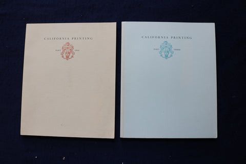 1984-1987 CALIFORNIA PRINTING - PARTS TWO & THREE - SOFTCOVER BOOKS - K 1750