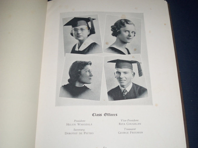 1936-1937 STATE TEACHERS COLLEGE SALEM YEARBOOK LOT OF 2 - THE CLIPPER - YB 711