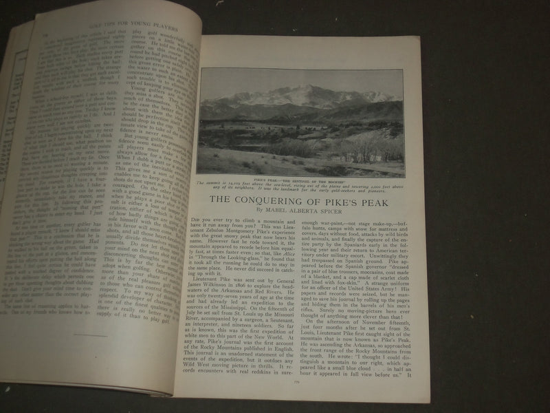 1920 JULY ST. NICHOLAS MAGAZINE - ILLUSTRATIONS, STORIES & ADS - B 4617