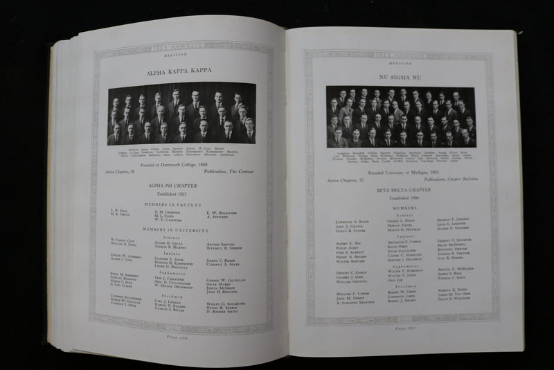 1923 THE HAWKEYE UNIVERSITY OF IOWA YEARBOOK - IOWA CITY, IOWA - YB 3538