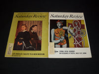 1965 SATURDAY REVIEW MAGAZINES LOT OF 20 ISSUES - NICE COVERS - WR 104D