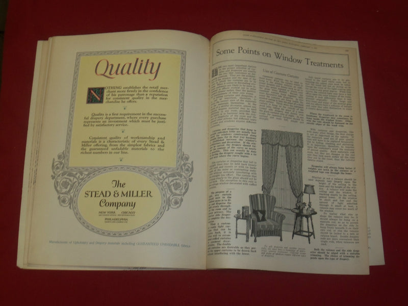1926 FEB 6 DRY GOODS ECONOMIST MAGAZINE- ARTICLES, PHOTOS, ILLUS. & ADS- B 6310