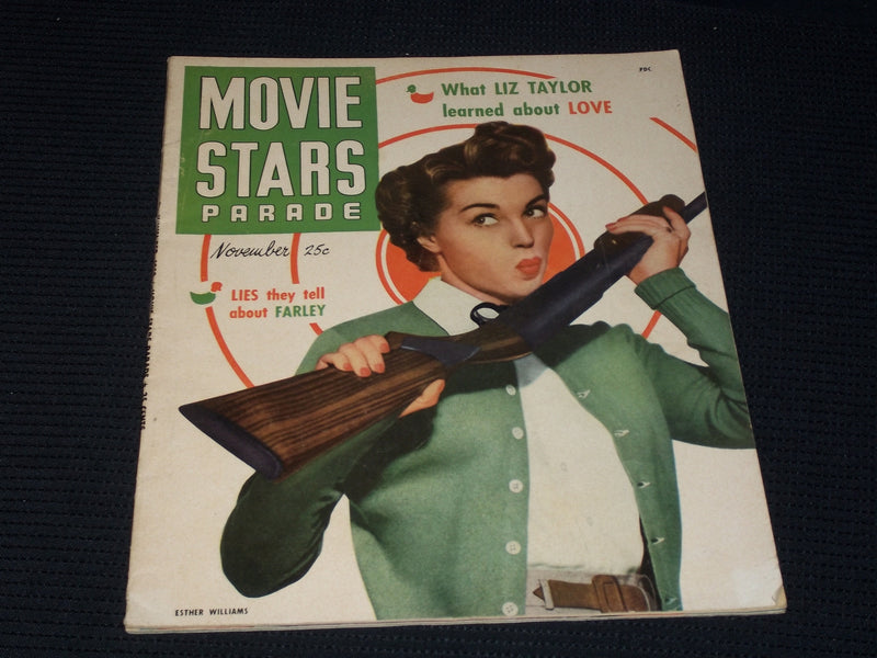 1950 NOVEMBER MOVIE STARS PARADE MAGAZINE - ESTHER WILLIAMS FRONT COVER - E 1437