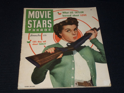 1950 NOVEMBER MOVIE STARS PARADE MAGAZINE - ESTHER WILLIAMS FRONT COVER - E 1437