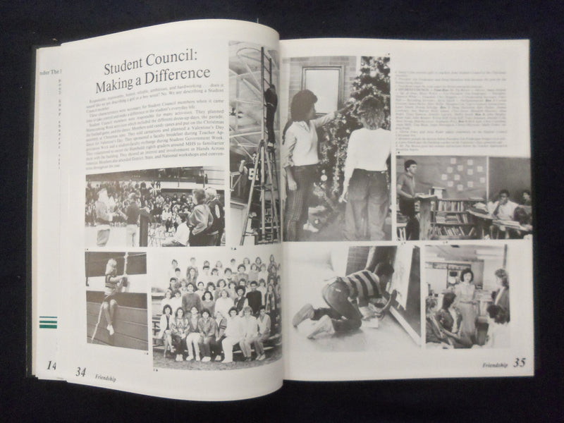 1986 RIDDLE MATTHOON HIGH SCHOOL YEARBOOK - MATTOON, IL - YB 3310