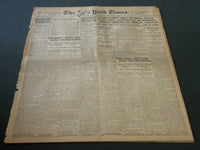 1919 JANUARY 12 NEW YORK TIMES - ALLIED CHIEFS MEET IN PARIS TODAY - NT 5832