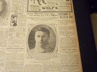 1904 JULY 2 THE BOSTON HERALD - YALE OARSMEN EASILY BEAT HARVARD - BH 46