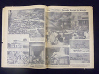 1941 DEC 28 NEW YORK SUNDAY MIRROR - MANILA IN FLAMES, 50 DIE IN RAIDS - NP 2138