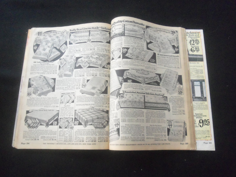 19261927 FALL & WINTER NATIONAL CLOAK & SUIT CO. CATALOG - NEW YORK CITY - R 94I