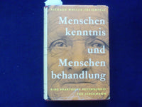 1951 MENSCHEN KENNTNIS HARDCOVER BOOK-RICHARD MULLER-FREIENFELS-GERMAN - KD 9002