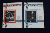 1941 SCIENCE NEWS LETTER - LOT OF 27 - O 3422