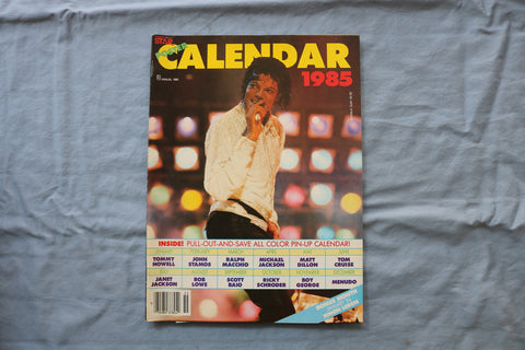 1985 TIGER BEAT POSTER CALENDAR MAGAZINE - MICHAEL JACKSON COVER - E 18672