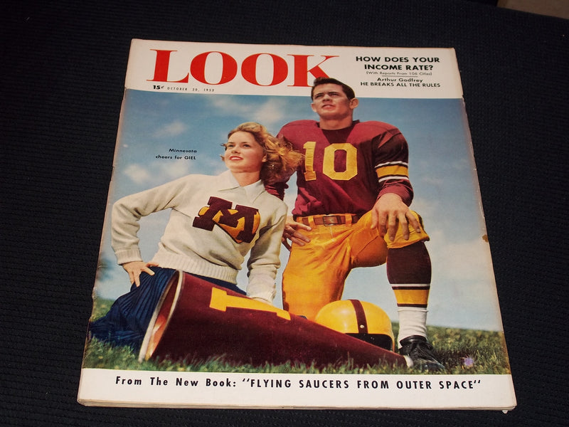 1953 OCTOBER 20 LOOK MAGAZINE - PAUL GIEL MINNESOTA FRONT COVER - E 20295