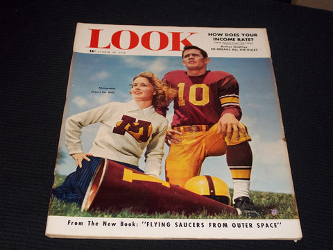1953 OCTOBER 20 LOOK MAGAZINE - PAUL GIEL MINNESOTA FRONT COVER - E 20295