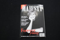 1998 AUGUST MAJESTY MAGAZINE - PRICESS DIANA FOREVER YOUNG COVER - SP 4181N