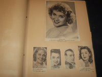 HOLLYWOOD MOVIE STAR SCRAPBOOK - TRACY - LOMBARD - GREAT PHOTOS - 7A