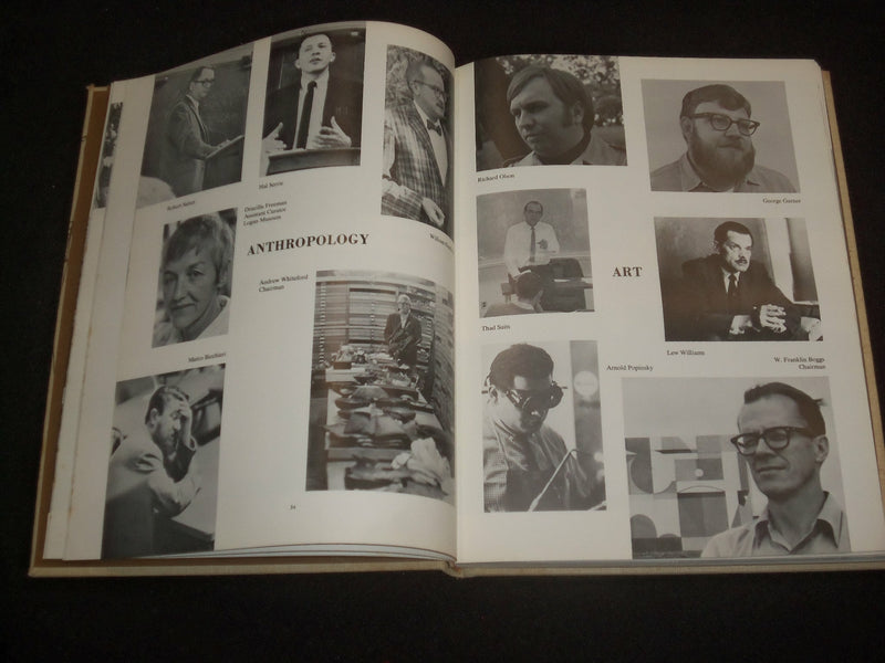 1968 GOLD BELOIT COLLEGE YEARBOOK - BELOIT, WISCONSIN - YB 1972