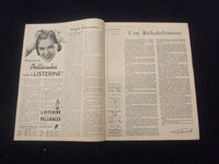 1939 JULY 29 LE SAMEDI MAGAZINE - SHIRELY TEMPLE COVER - FRENCH TEXT - B 439X