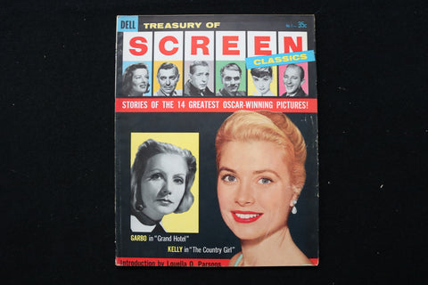 1957 TREASURY OF SCREEN CLASICS MAGAZINE - GRACE KELLY COVER - E 24320