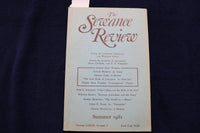 1981 SUMMER THE SEWANEE REVIEW SOFTCOVER BOOK-LOUIS D. RUBIN ESSAY SIGNED- K 738
