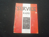 1937 APRIL SERVICE MAGAZINE - MONTHLY DIGEST OF RADIO & ALLIED MAINT. - B 433C