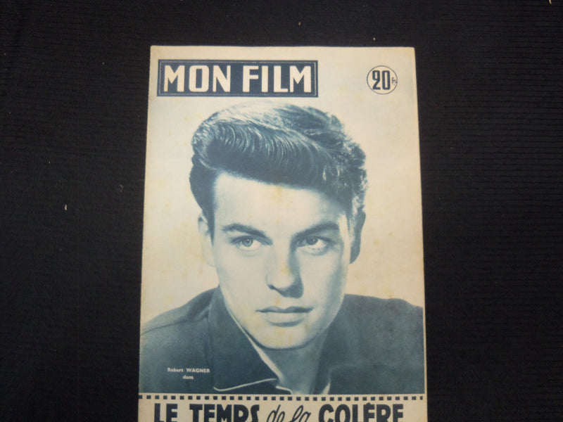 1957 JULY 3 MON FILM FRENCH MAGAZINE - ROBERT WAGNER COVER - E 26119