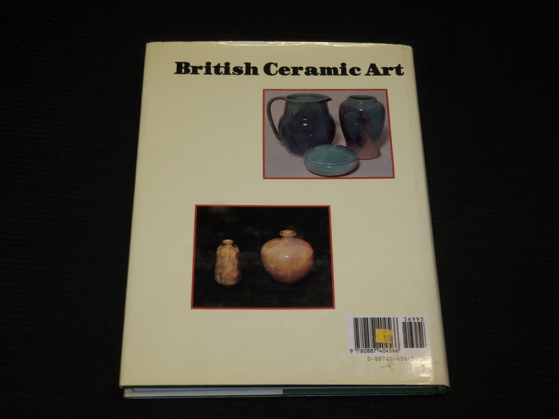 1993 BRITISH CERAMIC ART 1870-1940 HARDCOVER BOOK BY JOHN BARTLETT - R 718O
