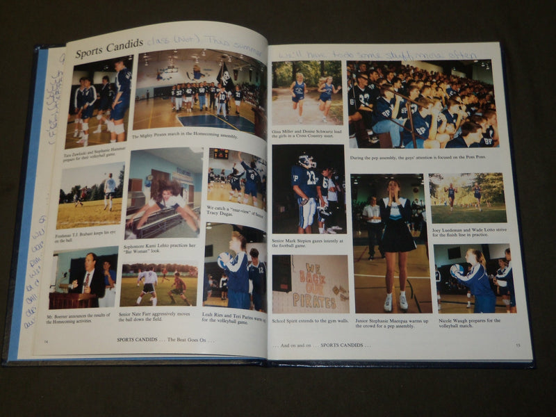 1993 ANCHOR BAY PORT HIGH SCHOOL YEARBOOK - GREEN BAY WISCONSIN - YB 1567
