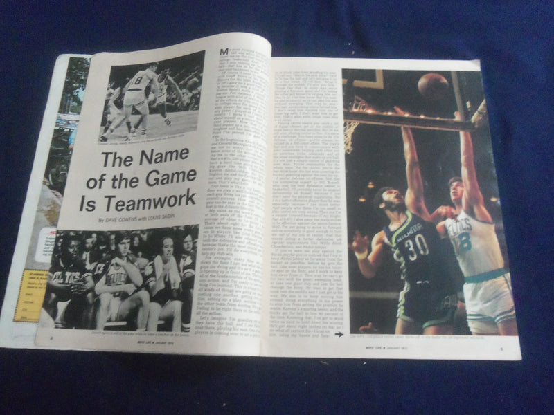 1973 JANUARY BOYS' LIFE MAGAZINE - DAVE COWENS COVER - SP 6481Y
