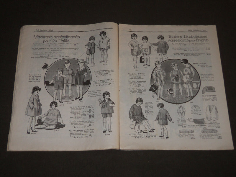1923 SUMMER BELLE JARDINIERE PARIS FASHION FRENCH CATALOGUE - GARDERNER- FR 1051