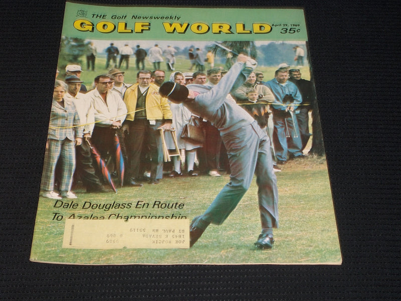1969 APRIL 29 GOLF WORLD MAGAZINE - DALE DOUGLASS FRONT COVER - E 6504