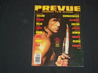 1988 JULY/SEPTEMBER PREVUE MAGAZINE - SYLVESTER STALLONE COVER - CW 377