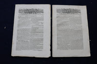 1862-1863 THE CULTIVATOR NEWSPAPER - LOT OF 16 - NP 8865