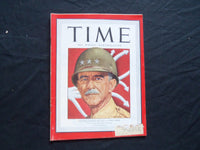 1944 OCTOBER 16 TIME MAGAZINE - LT. GENERAL HODGES OF THE U.S. FIRST ARMY- T 938